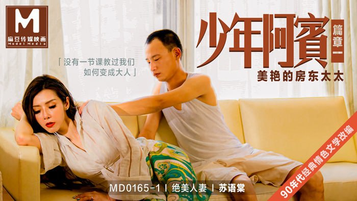 MD01651_少年阿賓篇章一美豔的房東太太經典情色文學改編官网苏语棠.封面