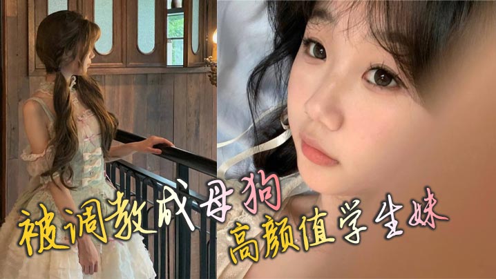 被调教成母狗高颜值学生妹封面