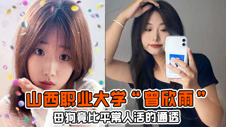 母狗竟比平常人活的通透山西职业大学曾欣雨被我包养终日以淫乱为生封面